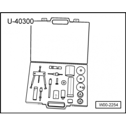 U40300 ZESTAW ŚCIĄGACZY