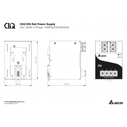 Zasilacz DELTA DRP024V240W3AA