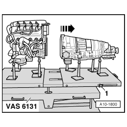 VAS6131 PLATFORMA MONTAŻOWA VW AUDI PORSCHE