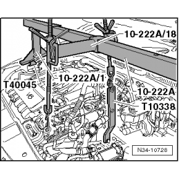 T10338 NARZĘDZIE SERWISOWE VW AUDI