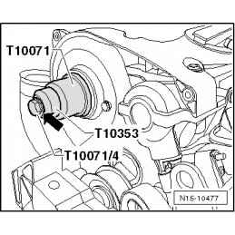 T10353 NARZĘDZIE SERISOWE VW AUDI