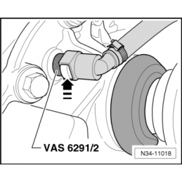 VAS6291/2 NARZĘDZIE SERWISOWE VW AUDI