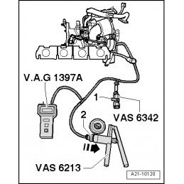 VAS6342 NARZĘDZIE SERWISOWE VW AUDI