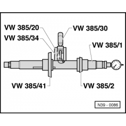 VW385/34 NARZĘDZIE SERWISOWE VW AUDI