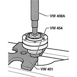 VW408A NARZĘDZIE SERWISOWE VW AUDI