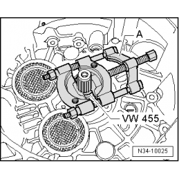 VW455 NARZĘDZIE SERWISOWE VW AUDI