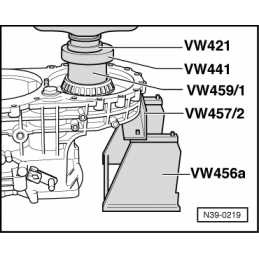 VW456A NARZĘDZIE SERWISOWE VW AUDI