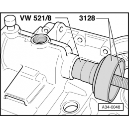 VW521/8 NARZĘDZIE SERWISOWE VW AUDI