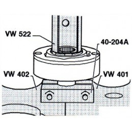 VW522 NARZĘDZIE SERWISOWE VW AUDI