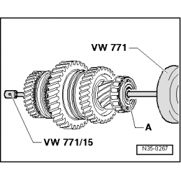 VW771/15 NARZĘDZIE SERWISOWE VW AUDI