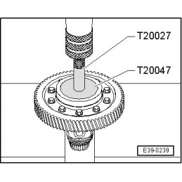 T20047 NARZĘDZIE SERWISOWE VW AUDI SEAT SKODA