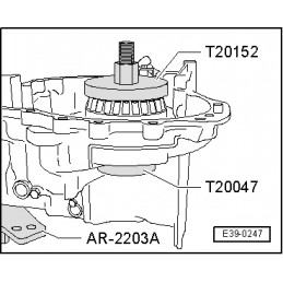 T20152 NARZĘDZIE SERWISOWE VW AUDI SEAT SKODA