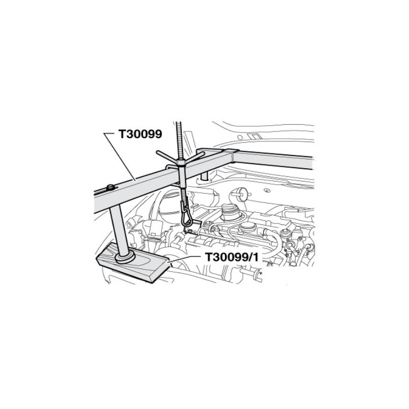 T30099/1 NARZĘDZIE SERWISOWE VW AUDI SEAT SKODA