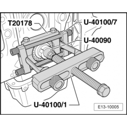 U40090 SEAT NARZĘDZIE SERWISOWE VW AUDI SEAT SKODA