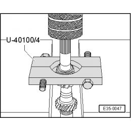 U40100/4 SEAT NARZĘDZIE SERWISOWE VW AUDI SEAT SKODA