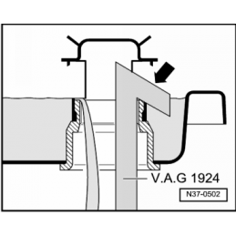 VAG1924 NARZĘDZIE SERWISOWE VW AUDI SEAT SKODA