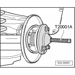 T20001A NARZĘDZIE SERWISOWE VW AUDI SEAT SKODA