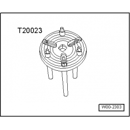 T20023 NARZĘDZIE SERWISOWE VW AUDI SEAT SKODA