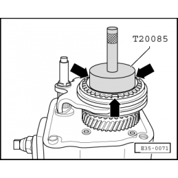 T20085 NARZĘDZIE SERWISOWE VW AUDI SEAT SKODA