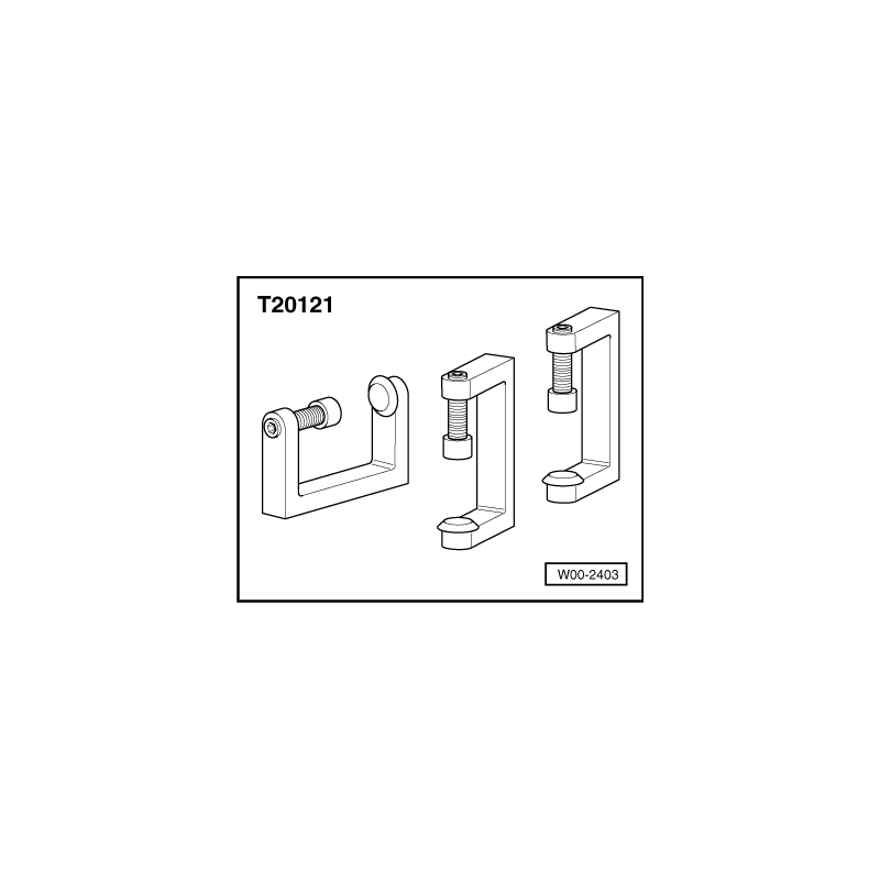 T20121 NARZĘDZIE SERWISOWE VW AUDI SEAT SKODA