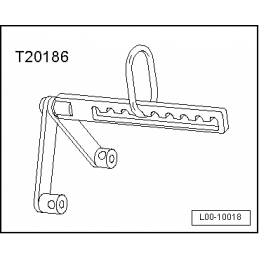 T20186 NARZĘDZIE SERWISOWE VW AUDI SEAT SKODA