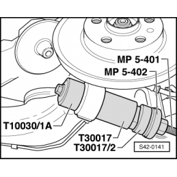 T30017/2 NARZĘDZIE SERWISOWE VW AUDI SEAT SKODA