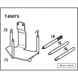 T40075 NARZĘDZIE SERWISOWE VW AUDI SEAT SKODA