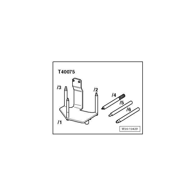 T40075 NARZĘDZIE SERWISOWE VW AUDI SEAT SKODA