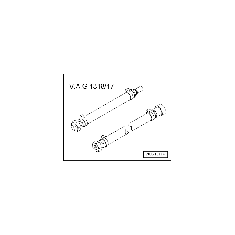 VAG1318/17 NARZĘDZIE SERWISOWE VW AUDI SEAT SKODA