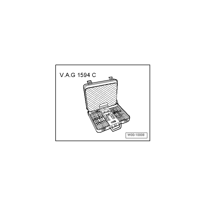 VAG1594C NARZĘDZIE SERWISOWE VW AUDI SEAT SKODA