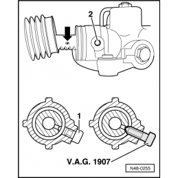 VAG1907 NARZĘDZIE SERWISOWE VW AUDI SEAT SKODA