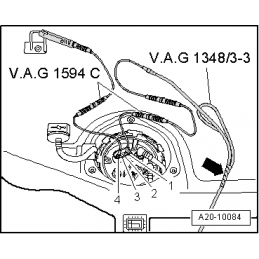 VAG 1348/3-3 NARZĘDZIE SERWISOWE VW AUDI SEAT SKODA