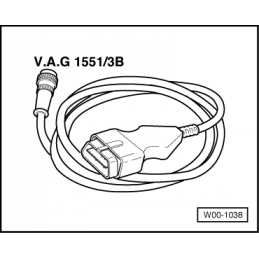 VAG 1551/3B NARZĘDZIE SERWISOWE VW AUDI SEAT SKODA