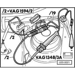 VAG 1594/2 NARZĘDZIE SERWISOWE VW AUDI SEAT SKODA