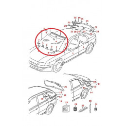 8D0845099AB SZYBA PRZEDNIA AUDI A4 B5 8D ORYGINAŁ