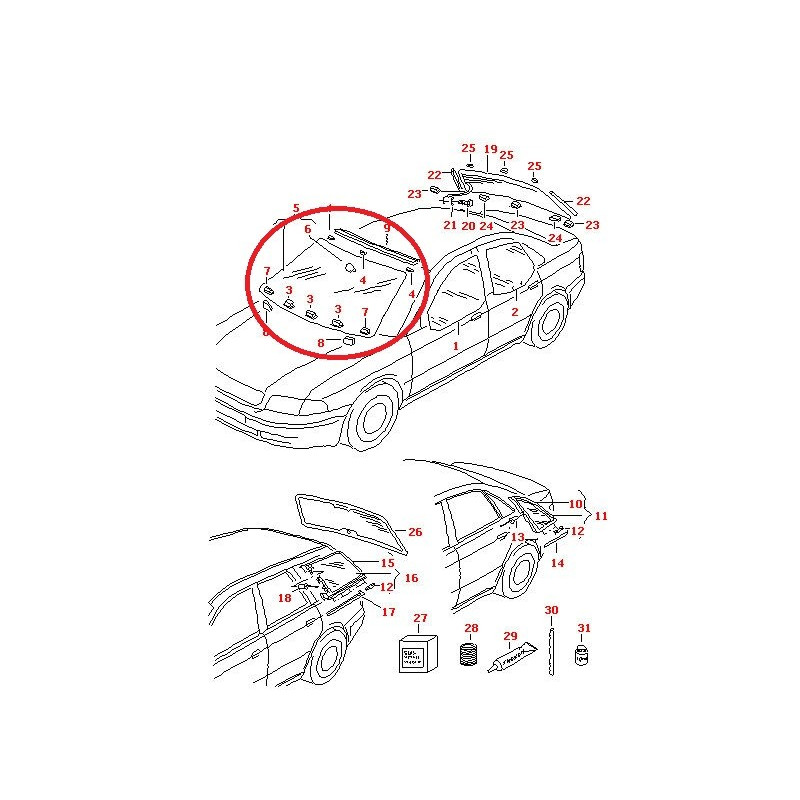 8D0845099AB SZYBA PRZEDNIA AUDI A4 B5 8D ORYGINAŁ