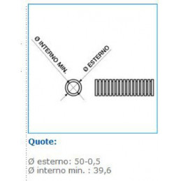 10316 RURA KARBOWANA INSET FMP50 25mb BOCCHIOTTI