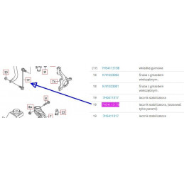 7H5411317B - ŁĄCZNIK STABILIZATORA, DRĄŻEK
