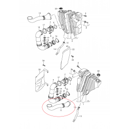 4L0129609C Rura powietrzna VAG