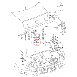 3D5827501E ZAMEK PHAETON VAG