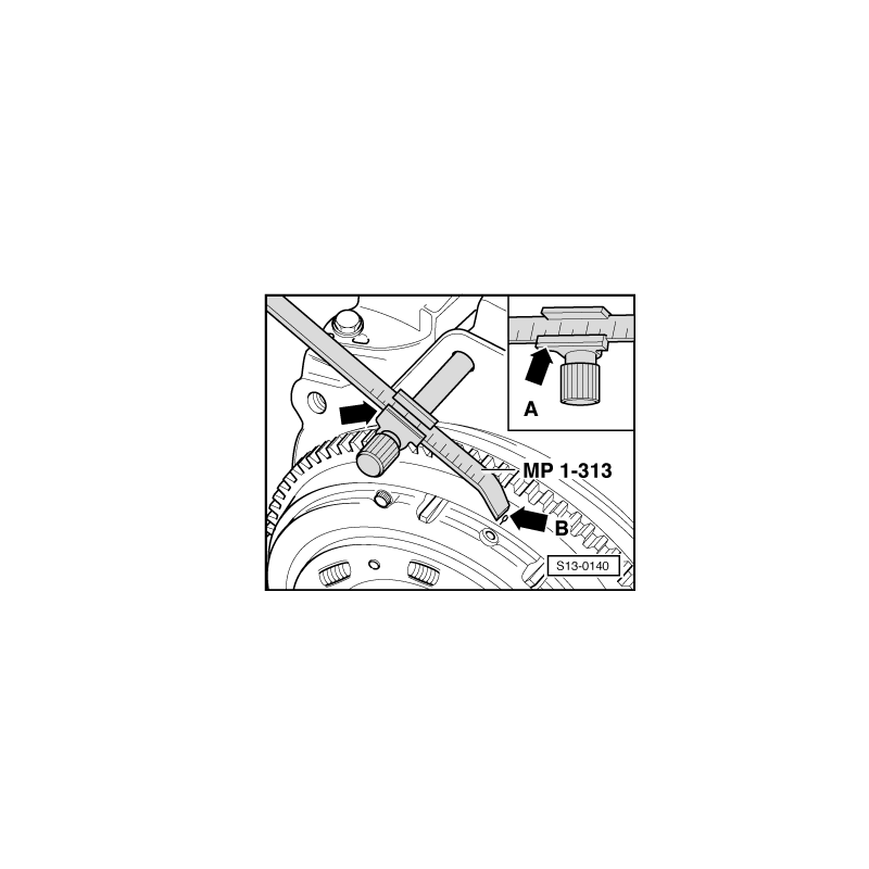 MP1-313 (2068A) NARZĘDZIE SERWISOWE VW AUDI SEAT SKODA